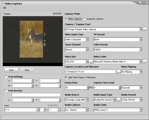 video capture software free download